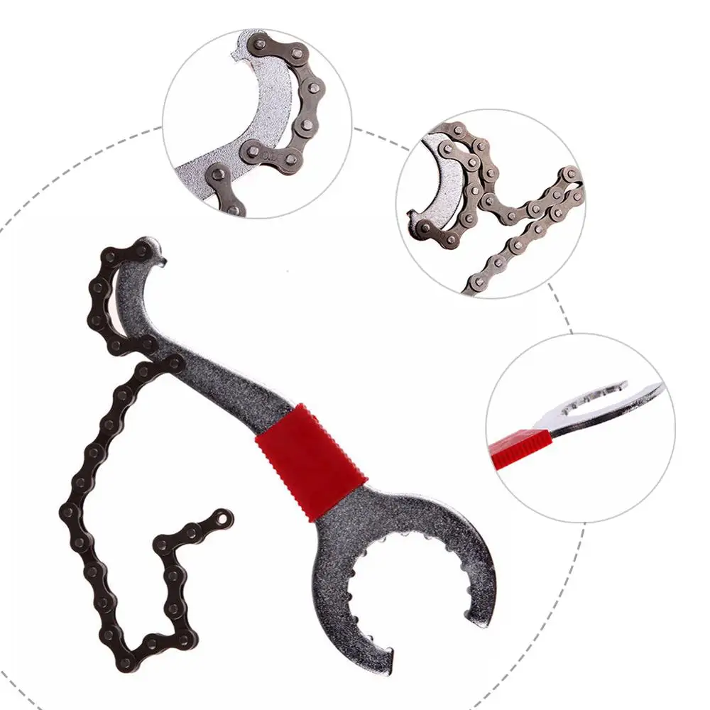Набор инструментов для ремонта велосипедных колес кнут на цепочке инструмент