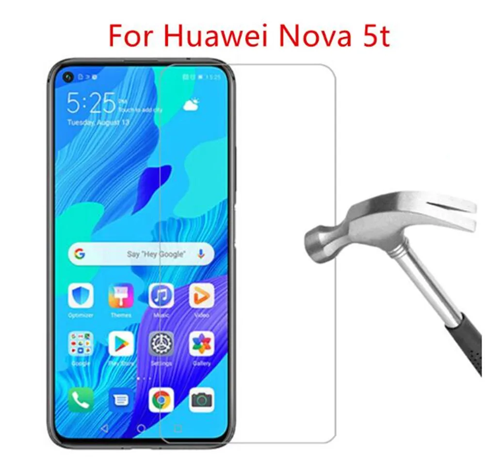 

Закаленное стекло 9H для Huawei Nova 5 t nova5t, защитная пленка для экрана телефона huawei Nova 5 t nova5 t, защитная пленка