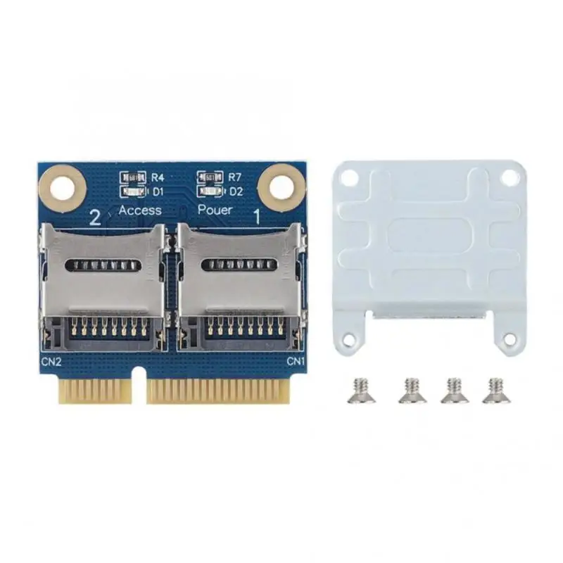 

Новый цифровой TF-адаптер Mini PCI-e для двух микро-карт