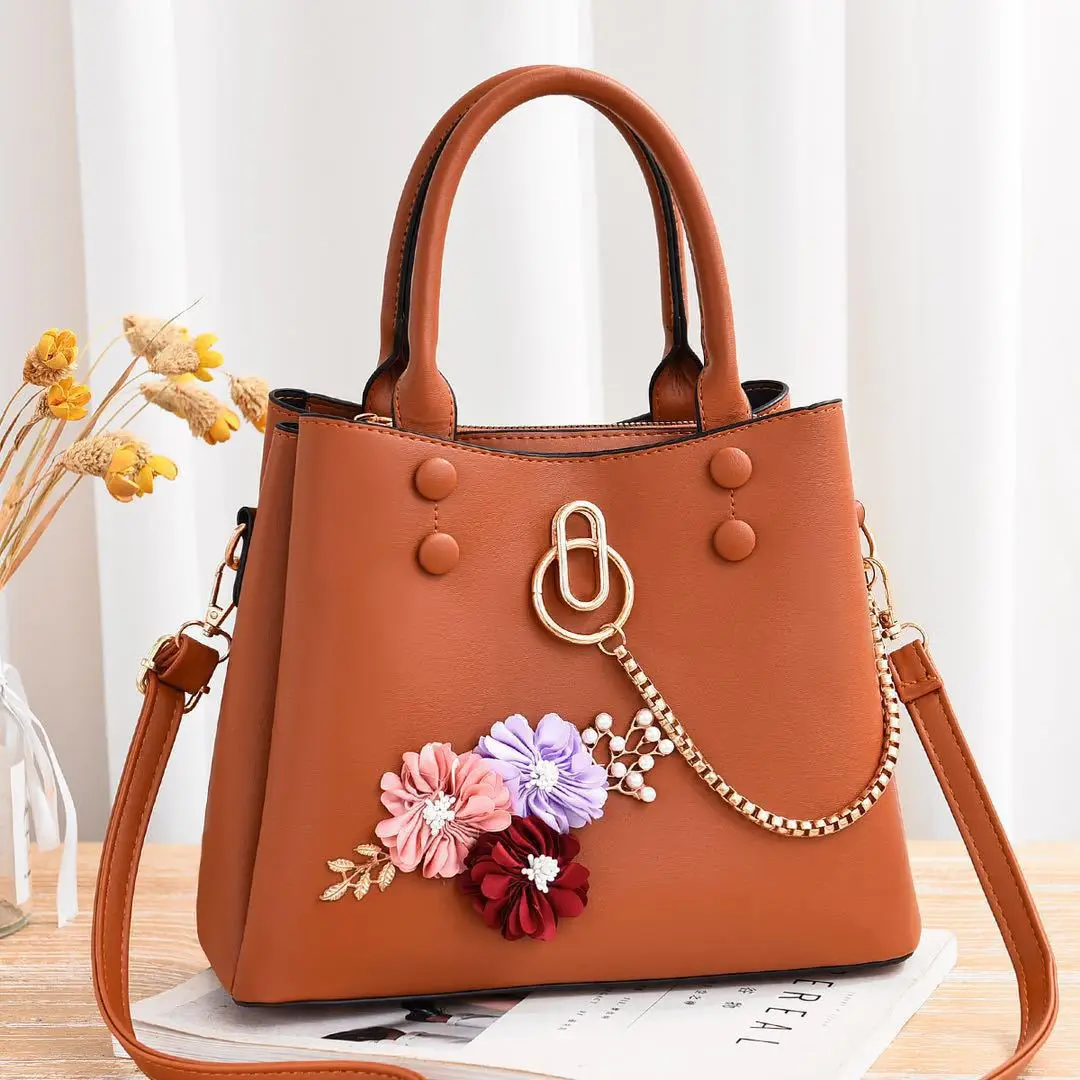 

Women's Bag 2021 New Fashion Korean Version Summer Hand Bill of Lading Shoulder Messenger Bag Bright Piece Women's Bag