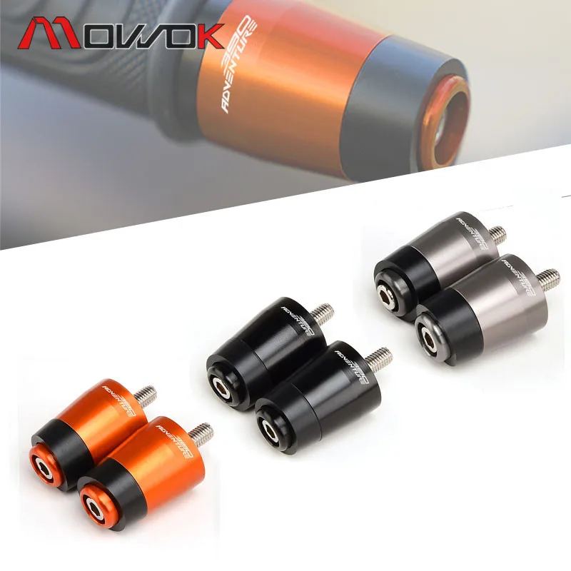 

Handle Bar Ends Grips for KTM 390 Adventure 390adventure 390 ADV 2019 2020 2021 Motorcycle Handlebar Counterweight Plug Slider