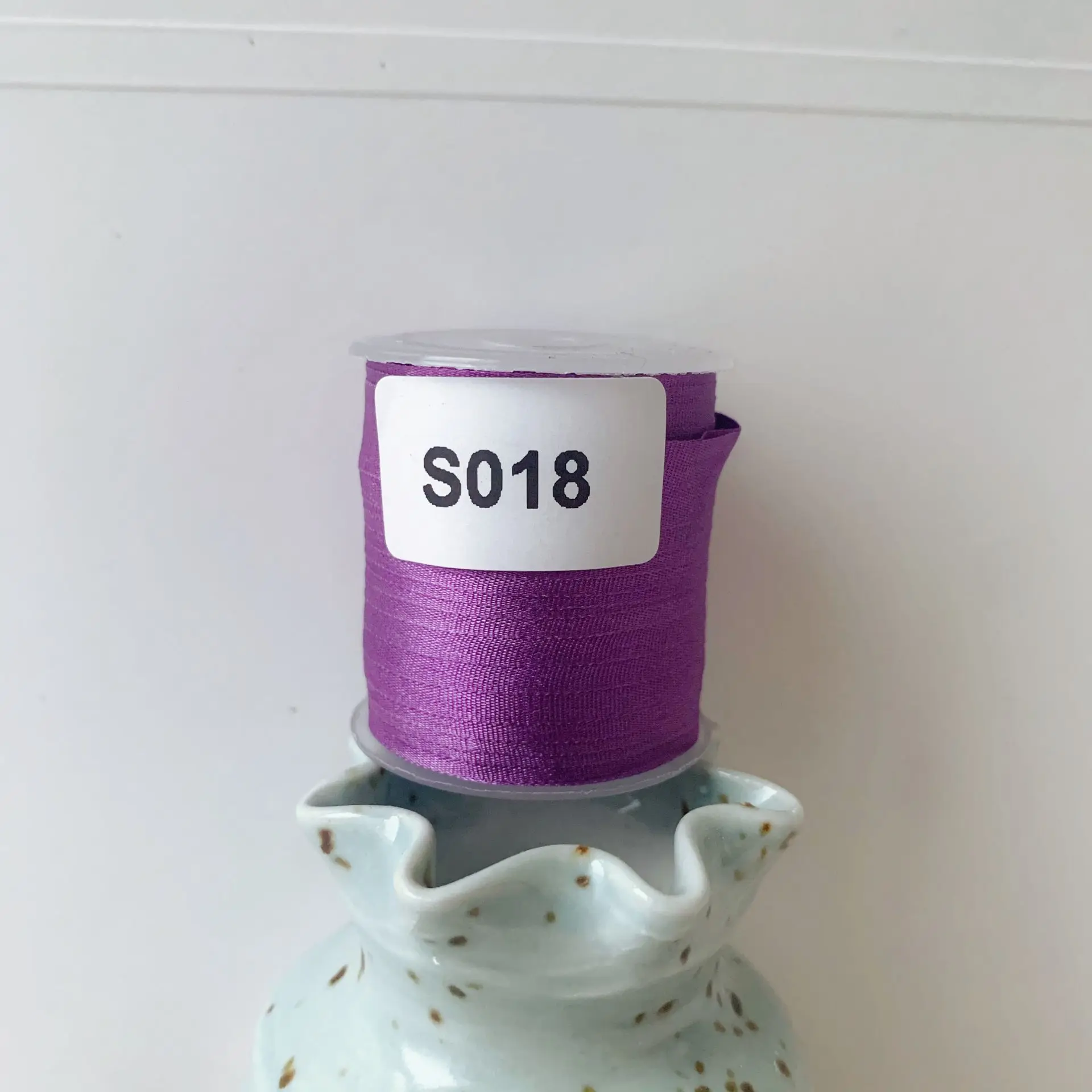 New Arrive 7mmX10m 1/4 inch Wide 100% Pure Mulberry Silk Embroidery Ribbons Handcraft Supply Double Faced Thin Taffeta Trim | Дом и сад