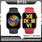 Часы 7 X8 Max, оптовая продажа, умные часы 2021 X8max, умные часы с диагональю 1,75 дюйма, Bluetooth, музыка, мониторинг сна, пульса