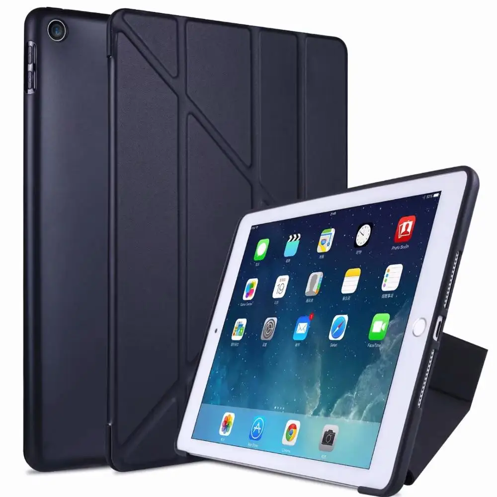 Новинка 2020 Чехол для iPad 9 7 дюйма 2017 2018 6-го Air 1/2 3 Pro 10 5 2 мягкий чехол из ТПУ умный
