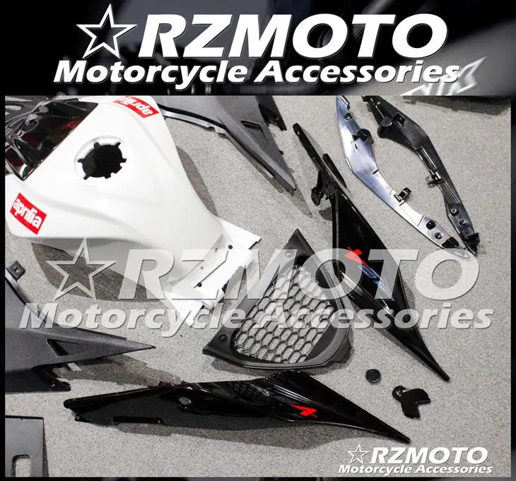 

Motorcycle New ABS whole Fairings kit Fit for Aprilia RS4 50 125 2012 2013 2014 2015 RS125 12 13 14 15 Custom black white Cool