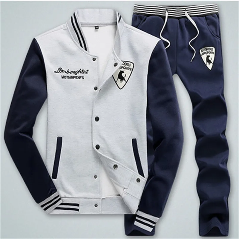 2019 Мужская спортивная одежда с капюшоном новый осенний костюм спортивные