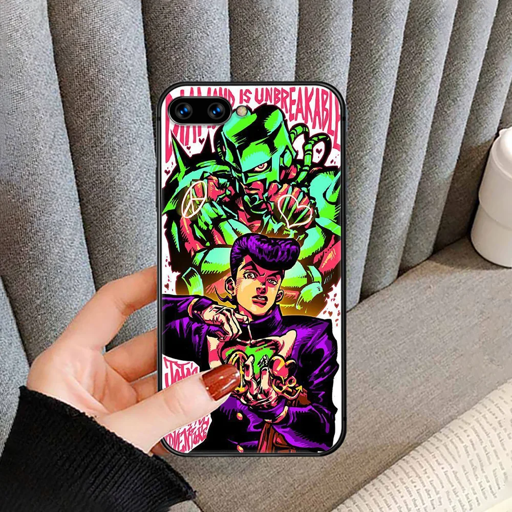 

Anime JoJo's Bizarre Adventure Phone Case For HUAWEI honor nova 5 7 8 9 10 20 30 A C T I X Lite Pro black coque silicone bumper