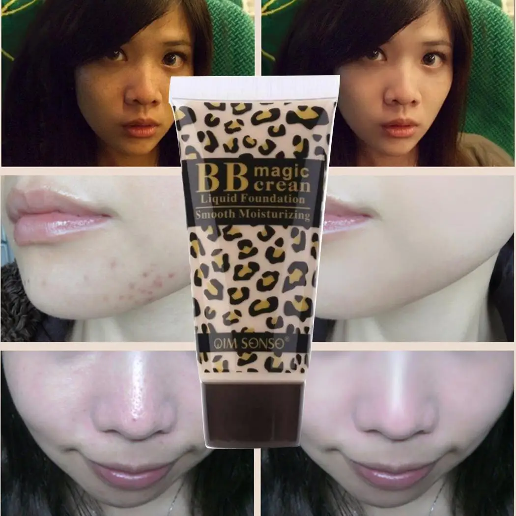 Модный консилер Foundation Blemish BB крем натуральный темный белый пластик для лица