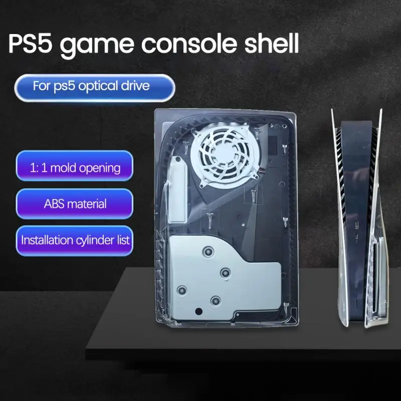 Transparent Protective Shell For PS5 Controller Panel Case Replacement Plate Protection Cover For Playstaion 5 Accessories