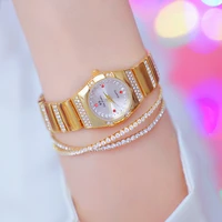 2022 luxury green dial women watch lady dress quartz wristwatch stainless steel watches bracelets for female gift clock