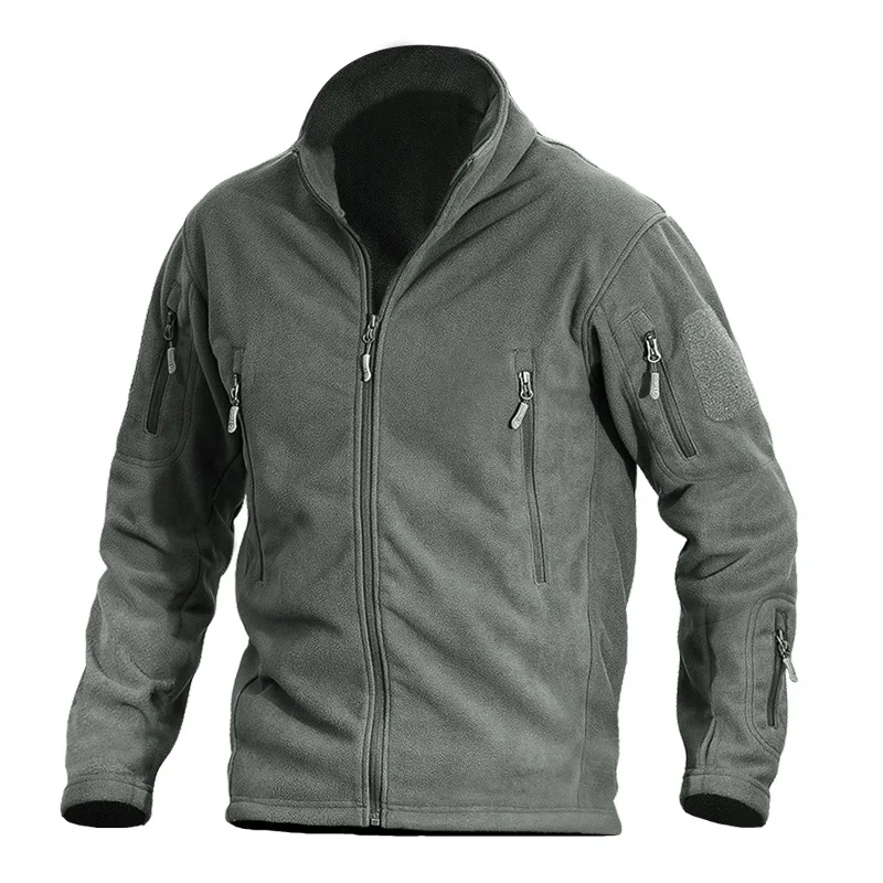 

Outdoor Tactical Fleece jacket men hunting coat Autumn Winter City Commuter Thermal Fleece coat Mountaineering & hiking jacket