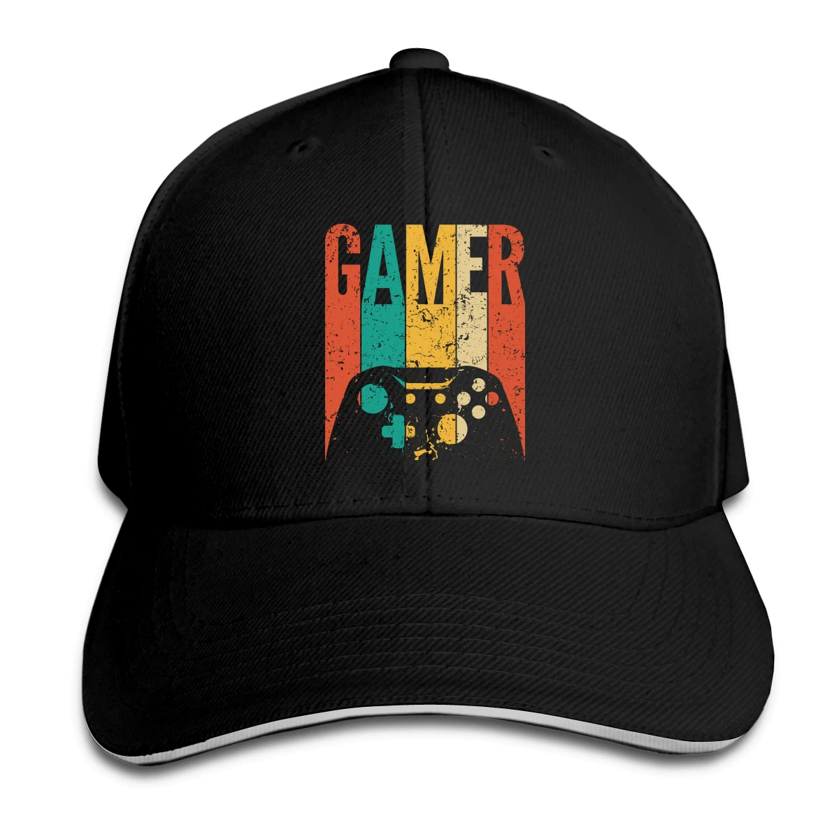 

Retro Gamer Hat Baseball Cap for Men Women Fashion Adjustable Sun Hat