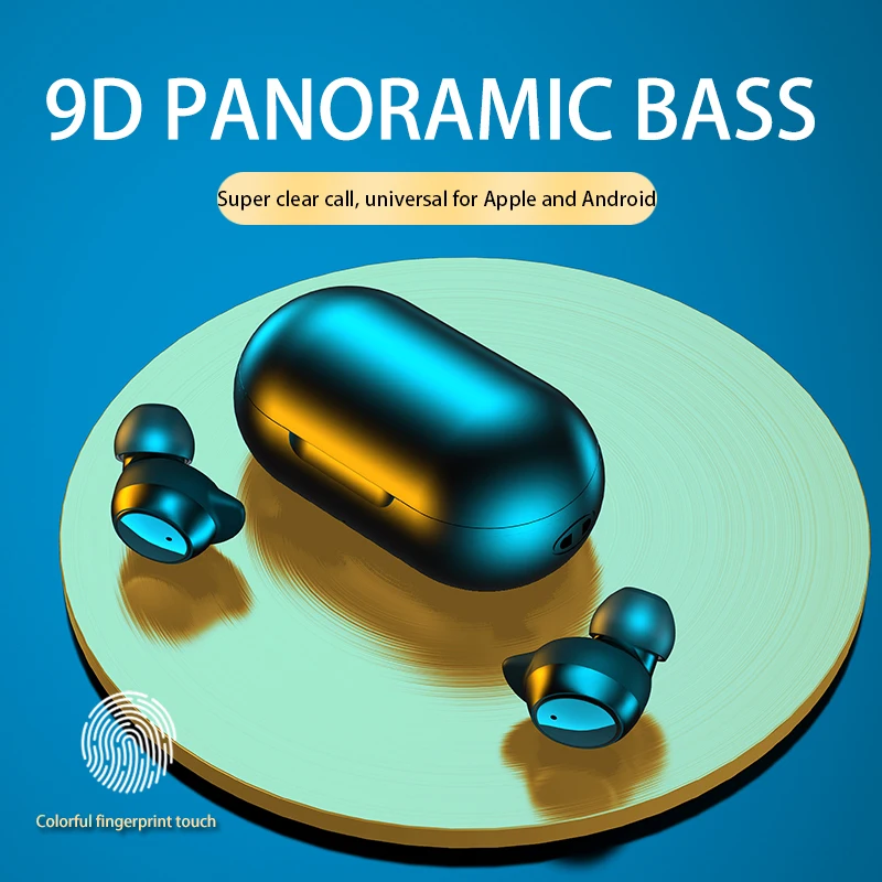 

Explosive TWS Mini Private Model True Wireless 5.0 Bluetooth Headset Binaural In-ear Sports Waterproof Noise Reduction Headphone