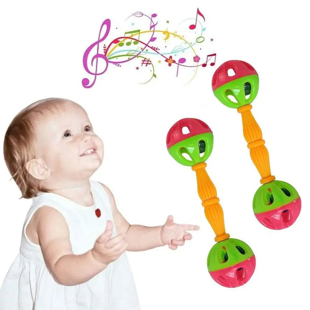 

Baby Rattles Bell Shakes Hand Bells Infant Rattle High Quality Newborn Gift Educational Early Development Toy 0-12 Months