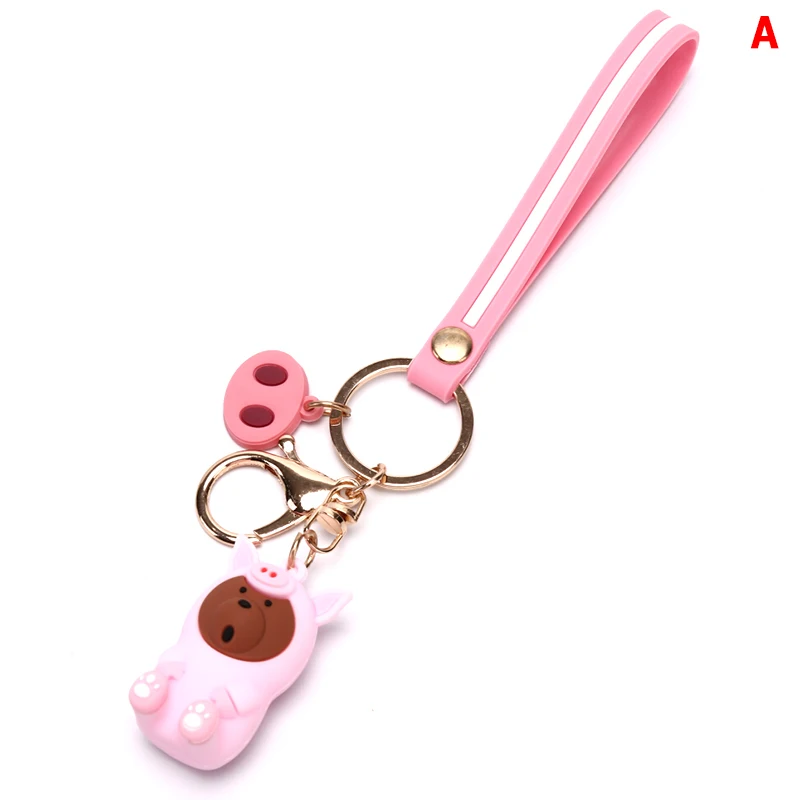 Мультфильм 3D медведи Панда Свинья Вавилон животное брелок аксессуар подарок |