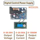 Понижающий преобразователь постоянного тока WZ5020L WZ5012L, CC CV, 50 в, 20A, 1000 Вт, Регулируемый источник питания с регулируемым напряжением