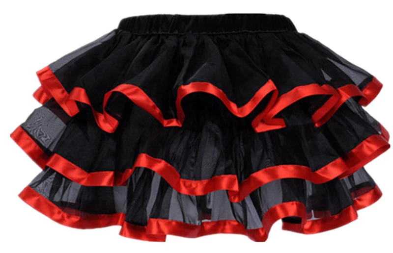 

Sexy Micro Mini Tutu Skirt Ladies Performance Steampunk Skirts Y2k Elastic Petticoat Gothic Women Skirt Petticoat Burlesque Mesh