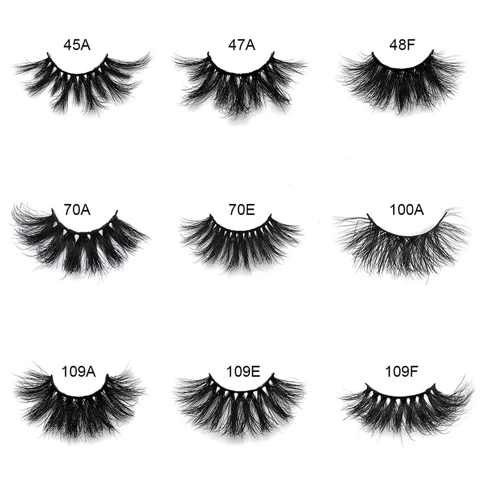 Оптовая продажа мягкие пушистые натуральные ресницы из сибирской норки