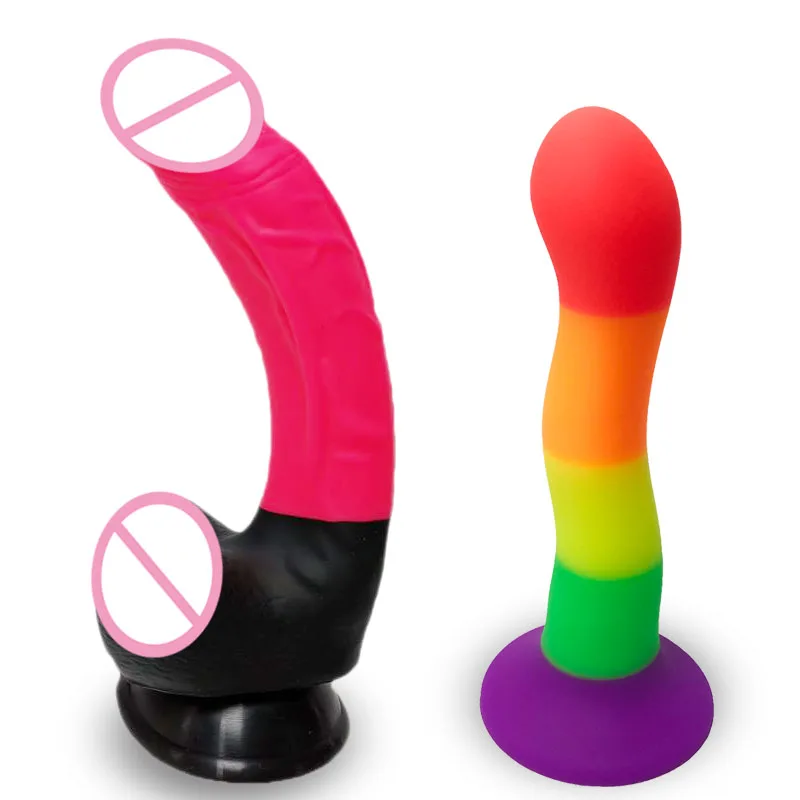 Стимулятор клитора и Анальная пробка фаллоимитатор секс игрушки для лесбиянок