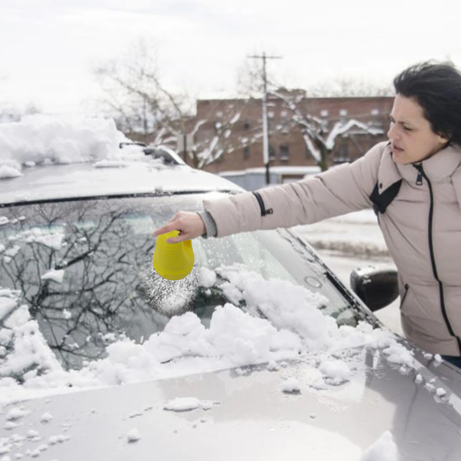 

Ice Scraper Electric Heated Snow Removal Auto Car Window Windshield Car Ice Scraper Windshield Glass Defrost Clean Tools