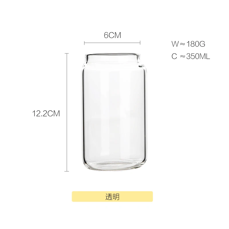 Прозрачная креативная пивная кофейная чашка Женская художественная прозрачная