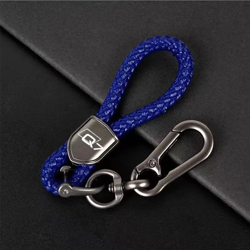 Брелок для автомобиля ручной работы плетеный трос audi a3 a4 a5 a6 a7 q2 q3 q5 q7 q8 из