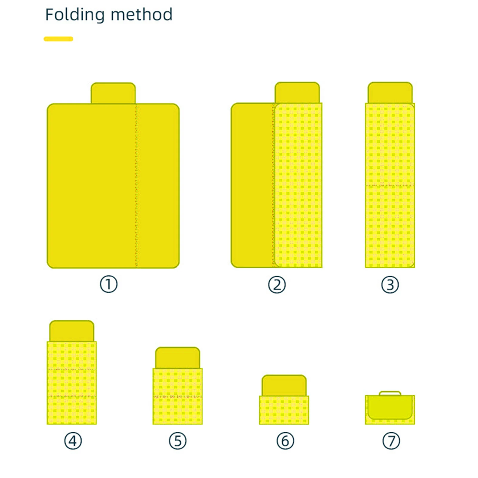 

Camping Mat Waterproof Moisture-proof Portable Beach Pad Happy Outing durable 600D oxford cloth moisture-proof and waterproof