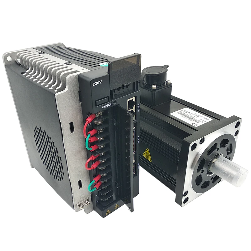 

three Phase 60mm frame size Ac Motor 220V 400w ac servo motor