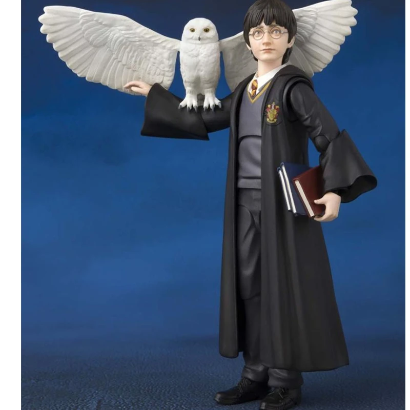 

Bandai SHF Harry Potter and The Sorcerer's Stone Sage's Stone Ron Hermione Action Figure Movie Characters Children's Toys