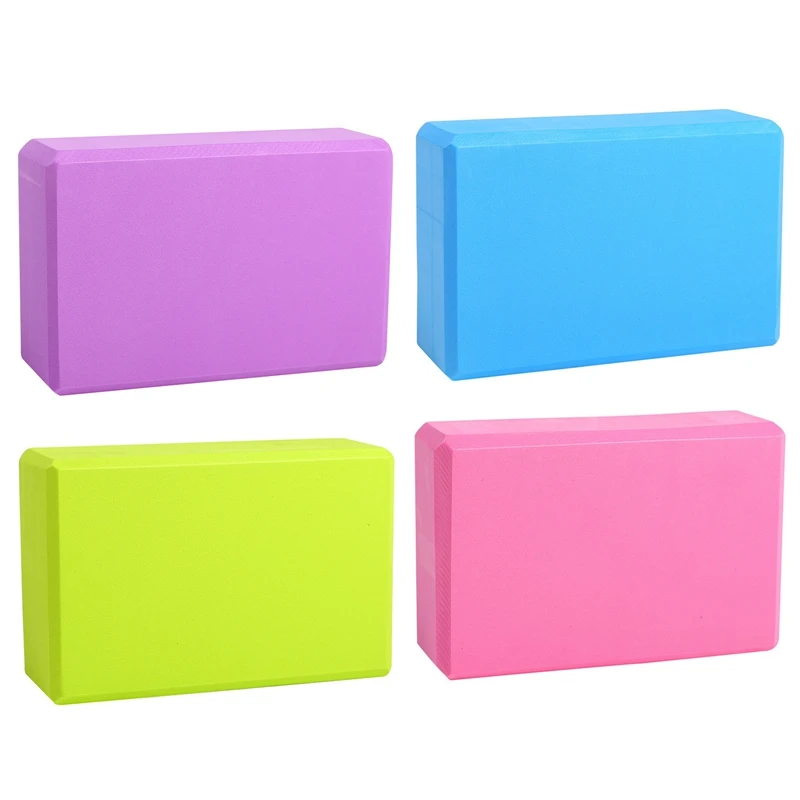 1 шт. Йога блок реквизит Поролоновый брикет растяжения помощи тренажерный зал для