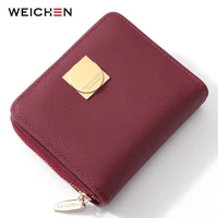 weichen zipper coin pocket women wallet pu leather card holder brand designer forever young female wallets purse portfel cartera