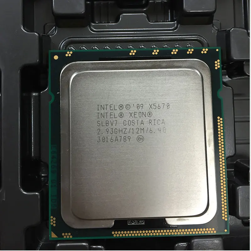 Intel Xeon X5670 CPU 2.93GHz 12M 6 Core 12 Threads LGA1366 Processor | Компьютеры и офис