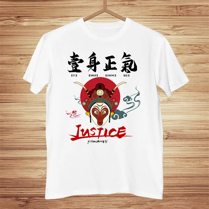 

Футболка мужская с принтом китайских персонажей, хлопок, короткий рукав, винтажная Повседневная модная рубашка, лето