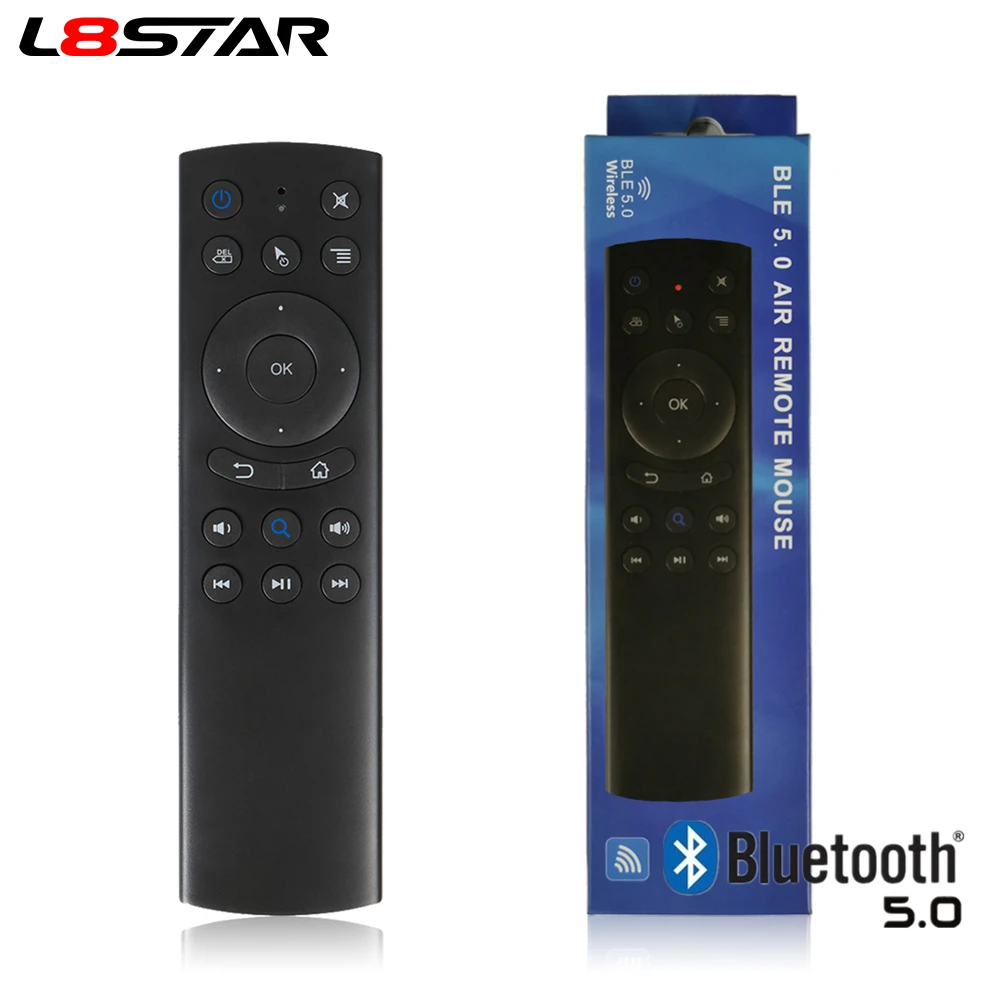 L8star G20S Bluetooth 5 0 Air Mouse гироскоп ИК обучения BLE беспроводной пульт дистанционного
