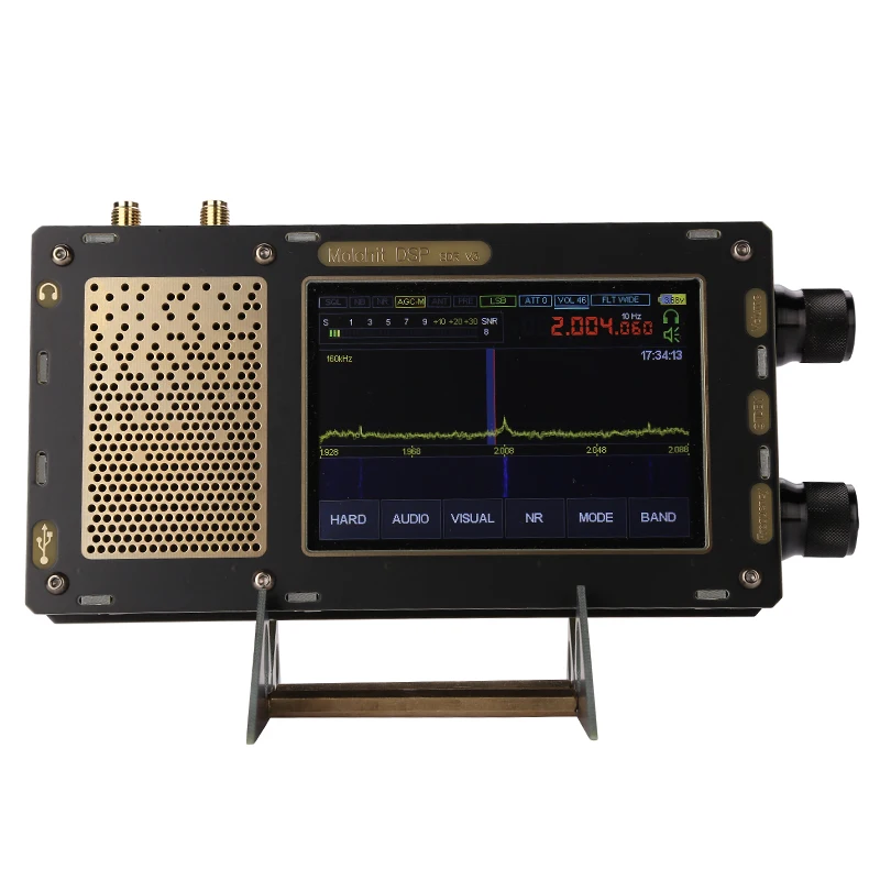 

New Enhanced Version Malachite Radio Malahit DSP SDR V3 Receiver 50KHz-2GHz Shortwave Radio 1.10c Firmware