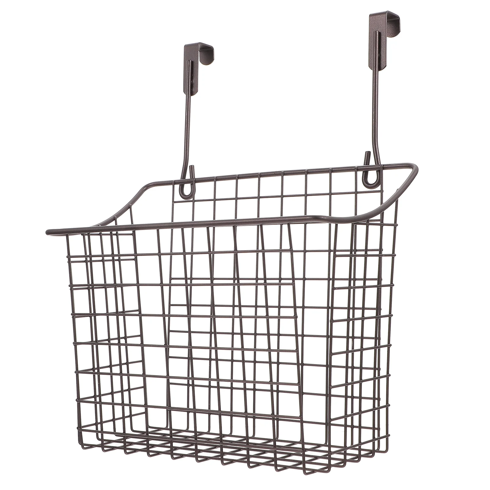 

1Pc House Snacks Container Durable Iron Wire Hanging Basket Sundries Organizer (Bronze)