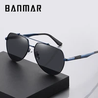 banmar new brand men 100 polarized alloy frame sunglasses fashion mens driving pilot sunglasses accessories