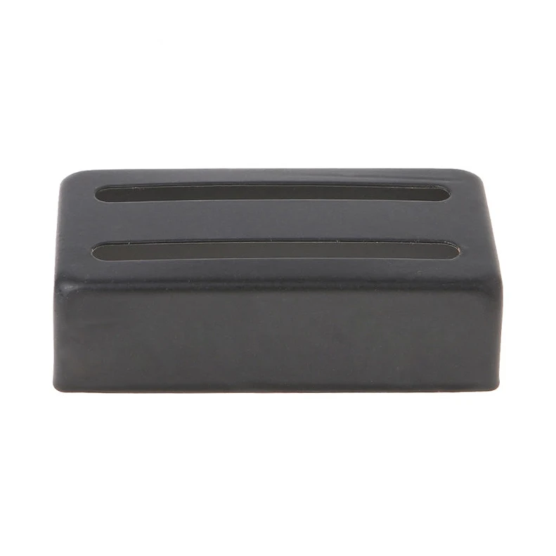 Guitar Pickup Cover Accessories 1Pc Durable Two-Line Humbucker For Electric Guitars Parts Black | Музыкальные инструменты