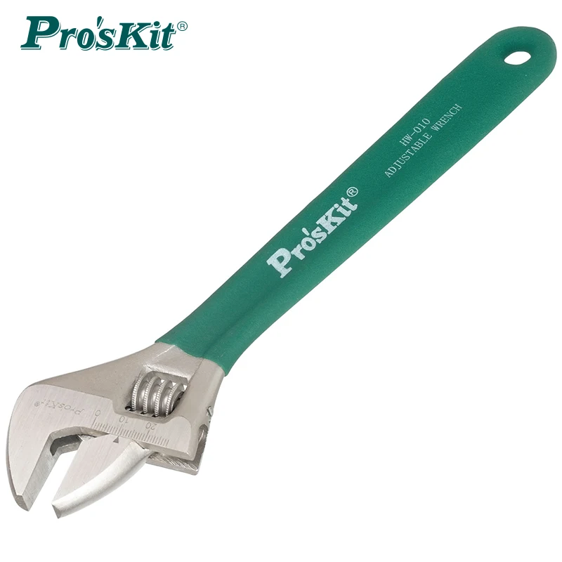

Proskit HW-010 Universal Adjustable Wrench Tool Movable Multifunctional Universal Torque Fast 10-inch Wrench