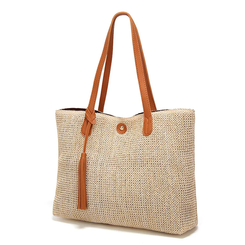 Соломенные сумки для женщин, Корейская женская сумка, модная пляжная сумка, летняя, уличная, дорожная, с кисточками, ME958 от AliExpress WW