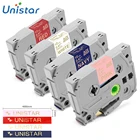 Лента для этикеток Unistar, 12 мм, для изготовления этикеток, атласная лента AZe-RN341, R234, RE34, AZe-RW34, неклейкая, сделай сам, подарок