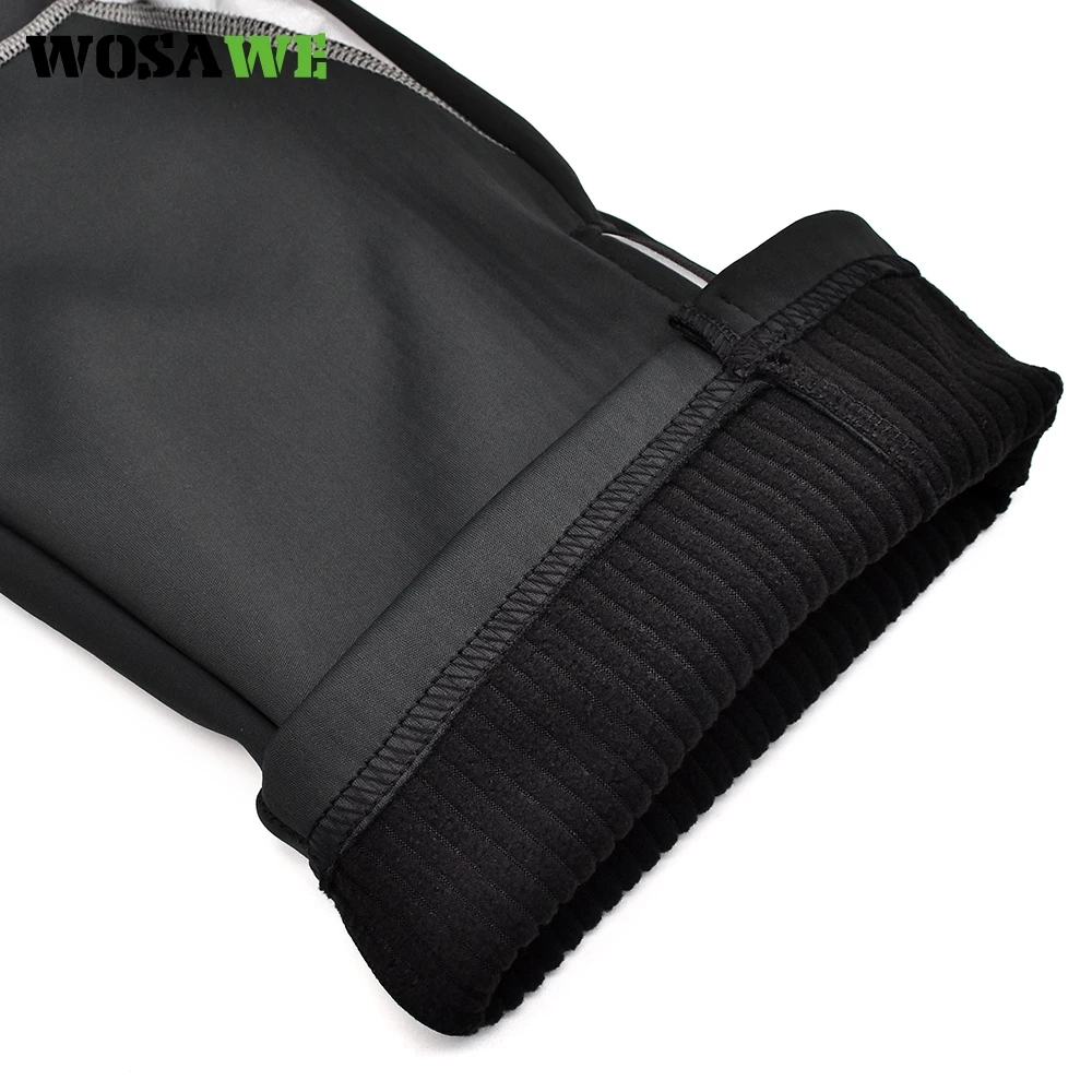 WOSAWE 2020 зимние теплые флисовые велосипедные куртки мужские с длинным рукавом