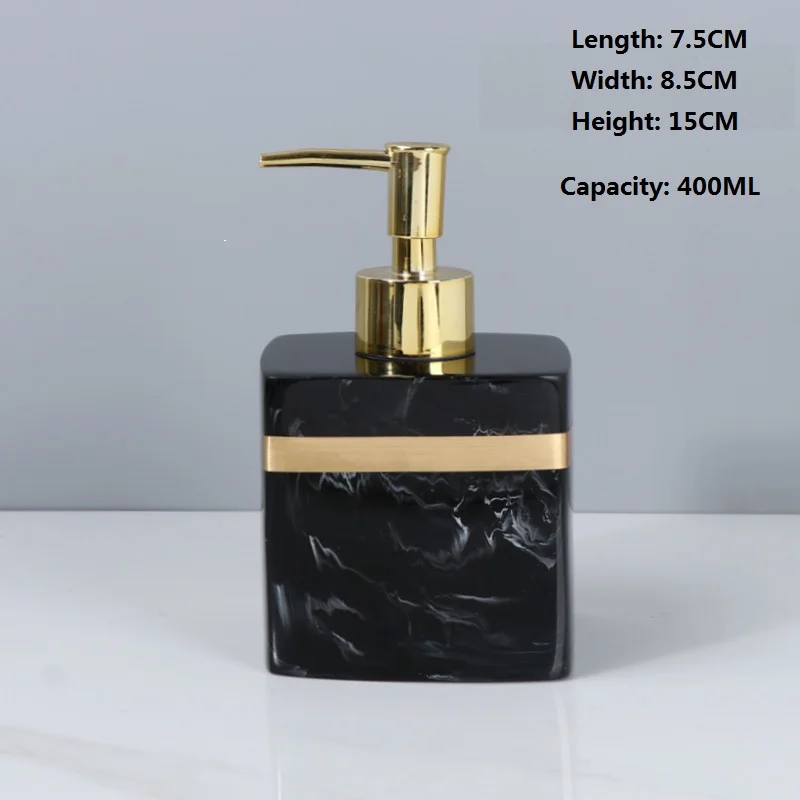 400500ml travel resin square bottle dispenser soap lotion shower gel empty bottle bathroom liquid dispenser for soap w4450 free global shipping