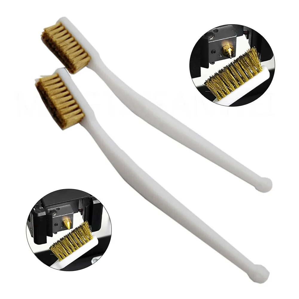 

Copper Wire Brush Industrial Light Scrubbing Plastic Handle Toothbrush
