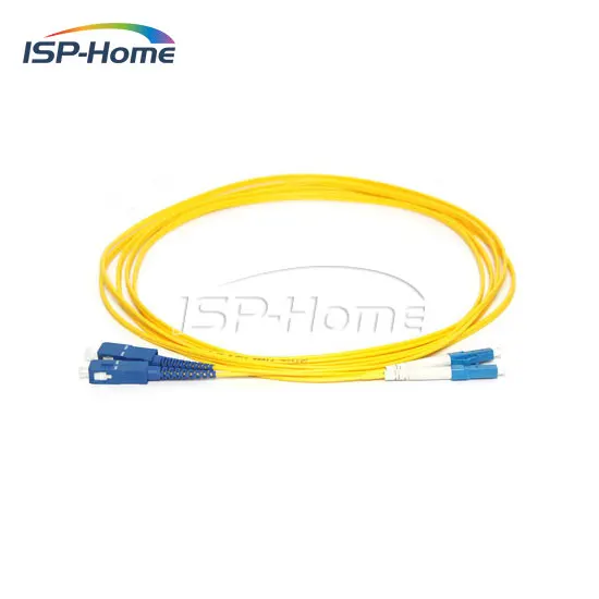 20 м LC/UPC SC/UPC Дуплекс 2 0 мм одномодовый волоконный кабель оптический патч корд LC SC