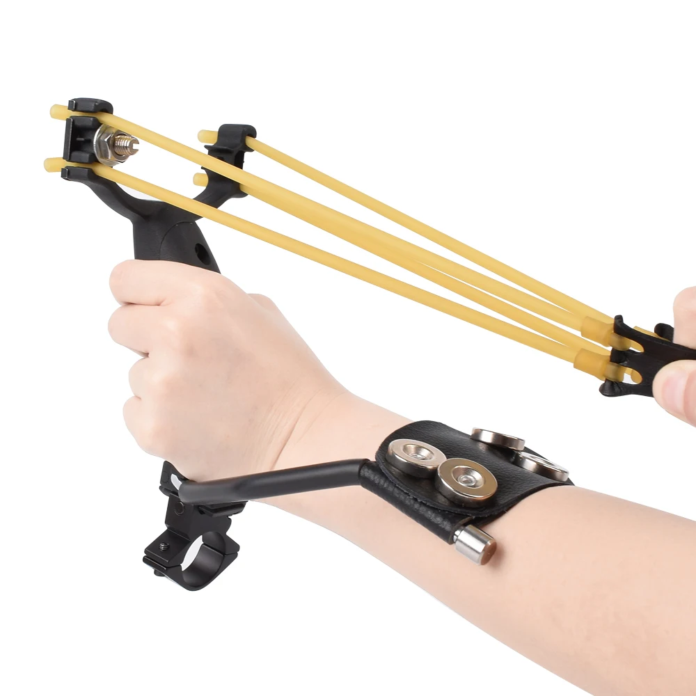 1X Орел снайпера G7 Рогатка катапульта на запястье резиновая повязка для рыбалки