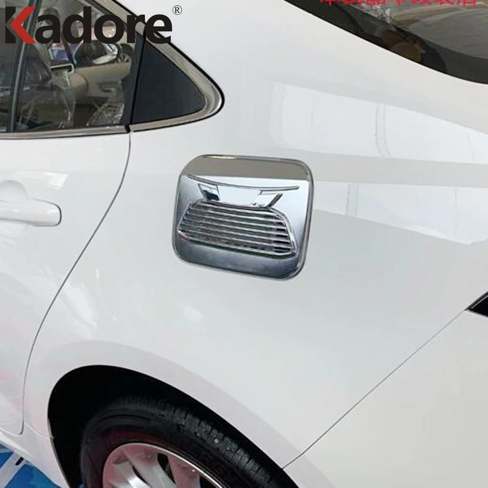 Для Toyota Corolla Sedan 2019 2020 2021 ABS хром углеродное волокно внешний газовый топливный бак