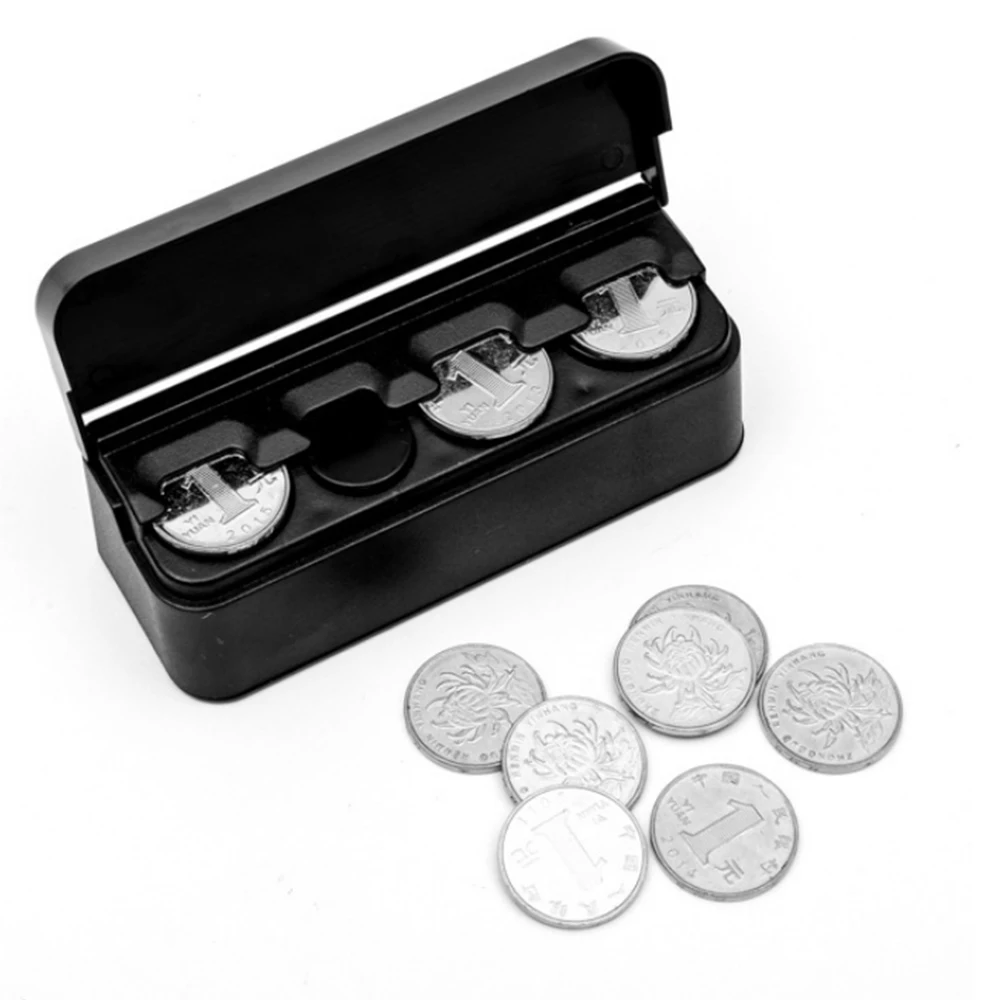 Коробка для хранения монет в автомобиле аксессуары интерьера карманный