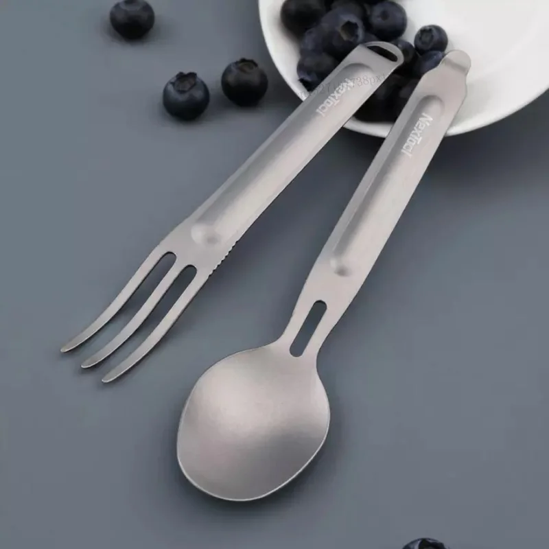Xiaomi Mijia NexTool Титановая Ложка Spork походная посуда для кемпинга кухонная посуда легкая посуда для кемпинга для пикника