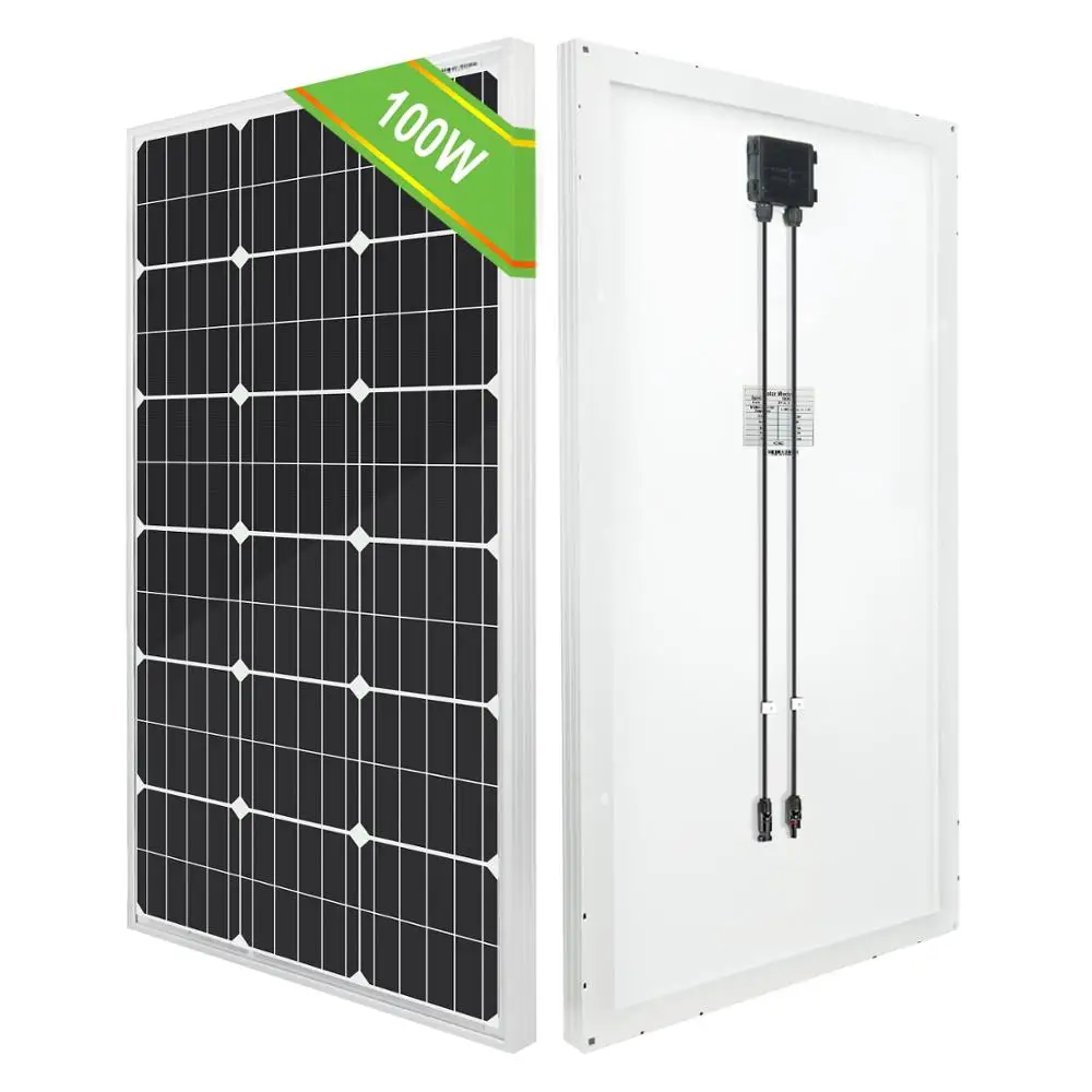 ECOWORTHY 100W подойдет как для повседневной носки, так Панели солнечные зарядное устройство для батареи 12V вне сеточной солнечной Системы для дома подойдет как для повседневной носки, так